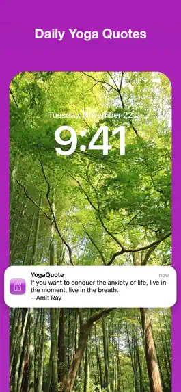 Game screenshot Daily Yoga Quotes  - YogaQuote mod apk