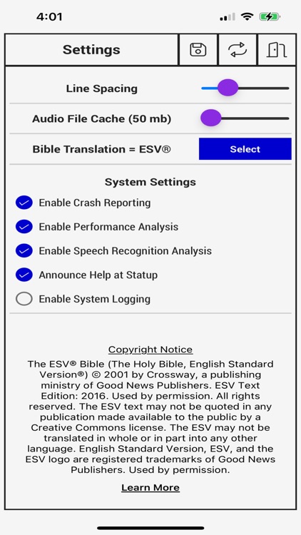 Talking Bible for The Blind