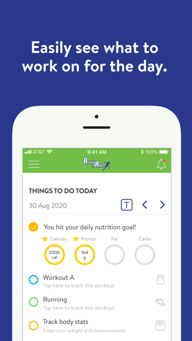 Screenshot #2 pour BodyAde Fitness App