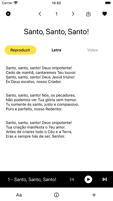 Novo Hinário Adventista Screenshot