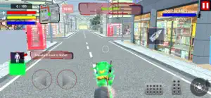 Flying Bat Robot Bike Games screenshot #4 for iPhone