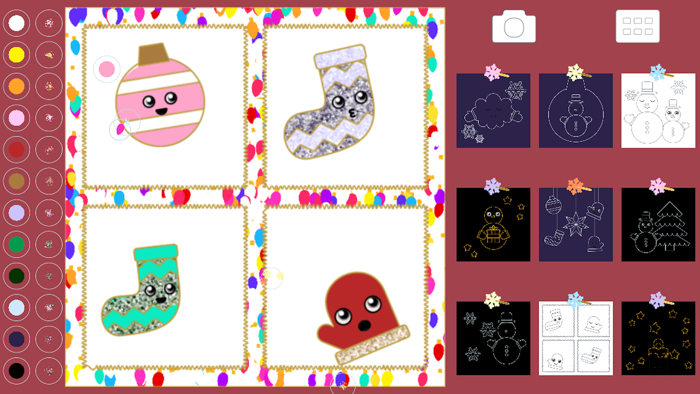 Christmas Coloring Kid Toddler