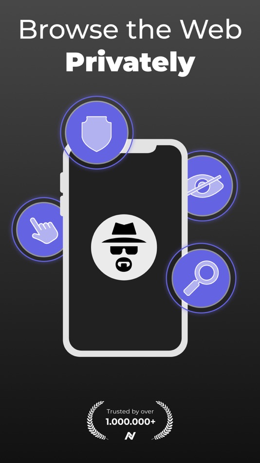 #1. Incognito Private Browser (iOS) 来自: AppNation LLC