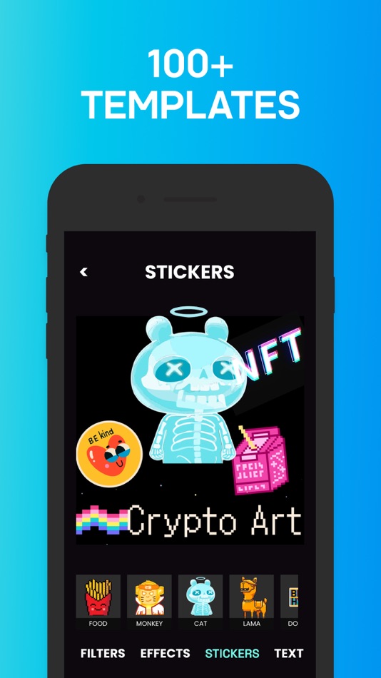 #5. NFT art maker creator (iOS) Podle: Dattelmann Sarl