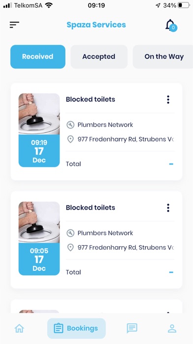 Spaza Services Screenshot
