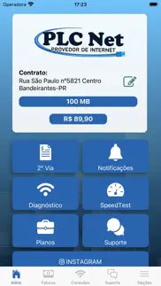 plc net cliente iphone screenshot 2