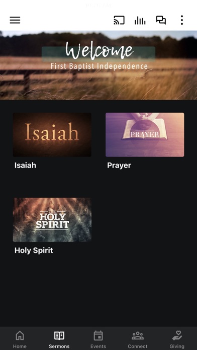 First Baptist Independence Screenshot