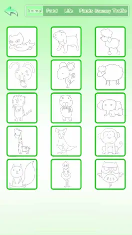 Game screenshot kids draw - painting game apk