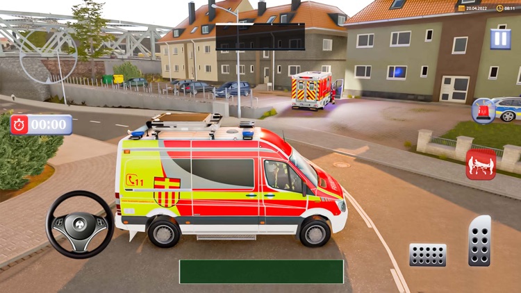 Ambulance Rescue City Car Race