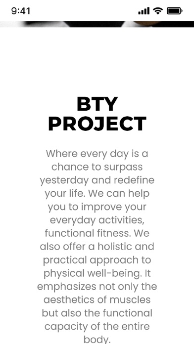 BTYproject Screenshot
