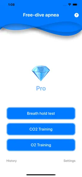 Game screenshot Freedive Apnea Trainer mod apk
