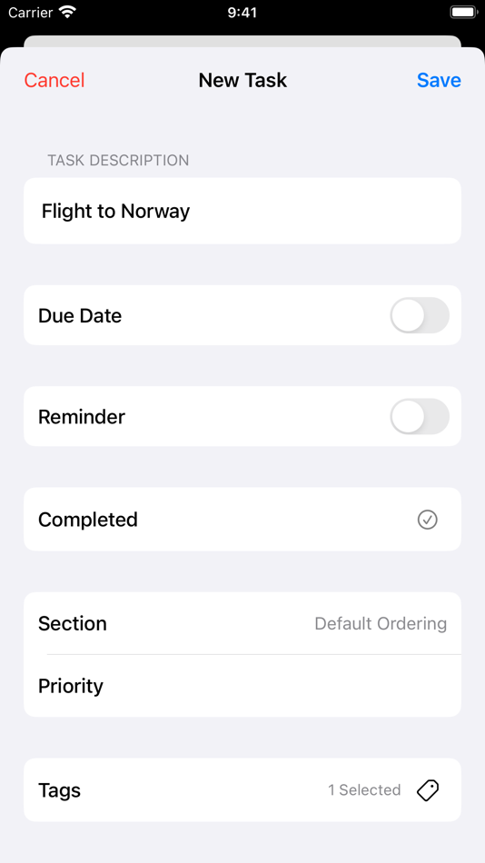 #4. Check It: To-Do List (iOS) By: Martin Stamenkovski