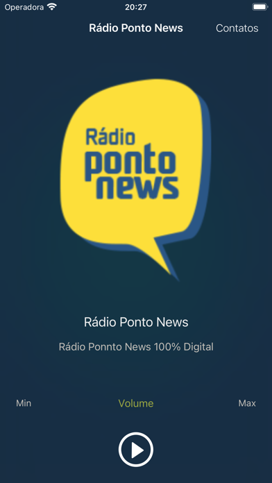 Rádio Ponto News Screenshot