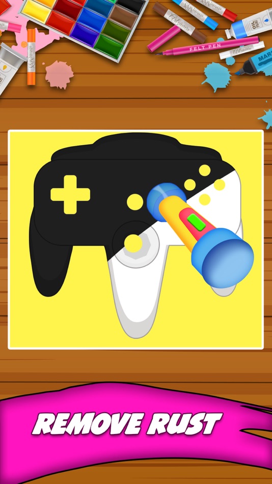 #5. DIY Controller Paint (iOS) Podle: Tamoor Farid