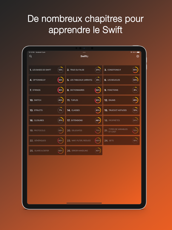 Screenshot #4 pour Swiftly:  coder en Swift