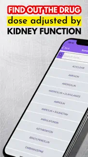 renal dose: adjust antibiotics iphone screenshot 1