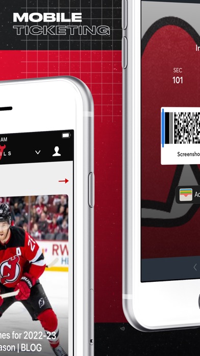 NJ Devils + Prudential Center Screenshot