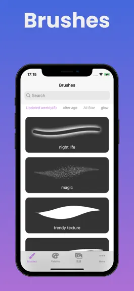 Game screenshot Brushes - for Procreate mod apk