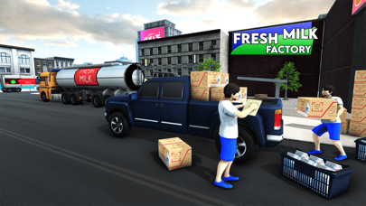 Milk Transporter Truck Sim Screenshot