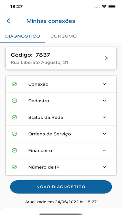 APP CNT Fiber Screenshot