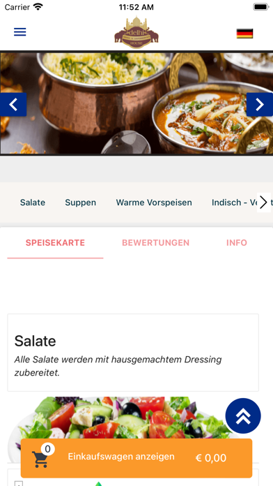 Delhi House Lieferservice Screenshot