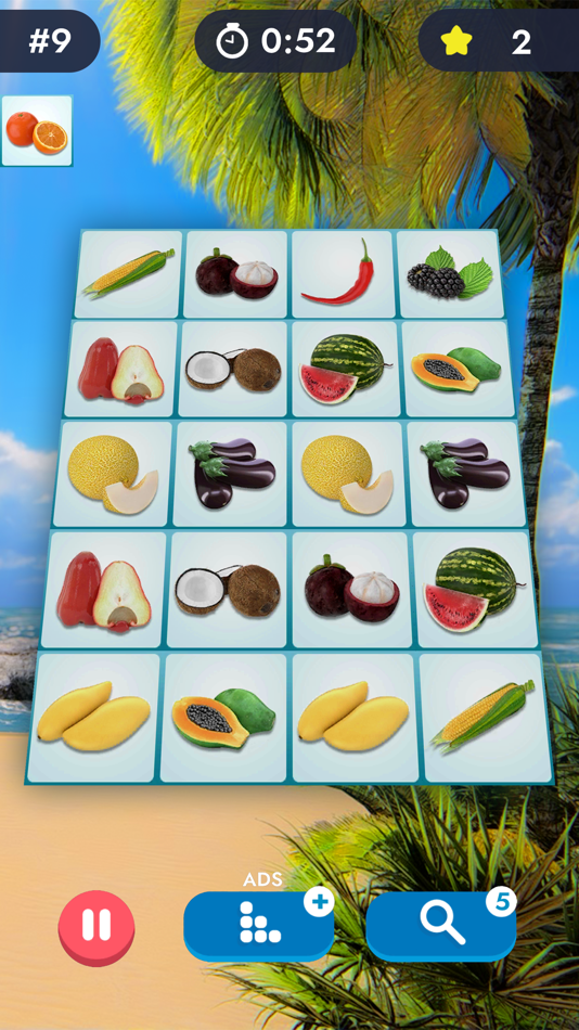 #2. Match Pairs 3D: Matching Game (iOS) Bởi: AI Games FZ
