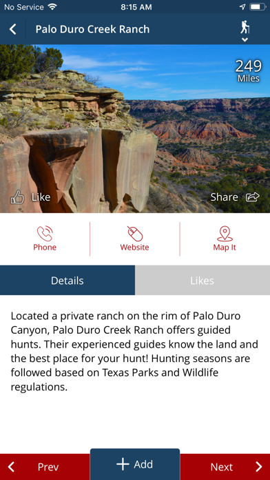 Visit Amarillo Screenshot