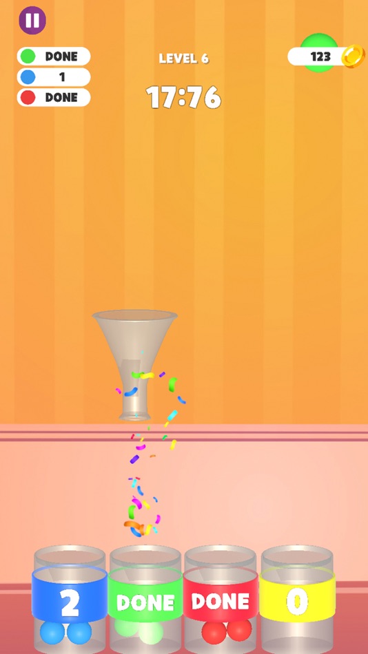 #2. Jelly Ball Sort (iOS) 由: Core Game Studio
