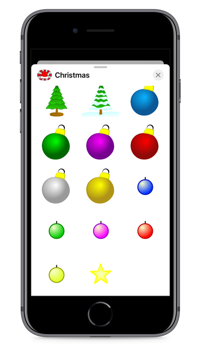 Screenshot #3 pour Christmas Silly Fun Stickers