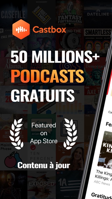 Screenshot #1 pour Podcast Player App - Castbox