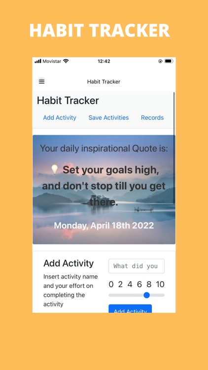 Habit Tracker / Daily Planner