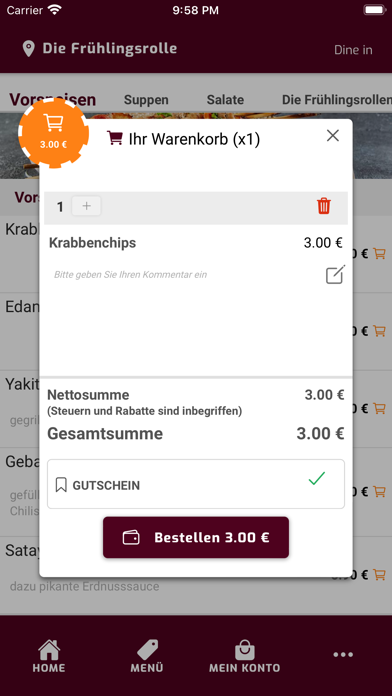 Die Frühlingsrolle Screenshot