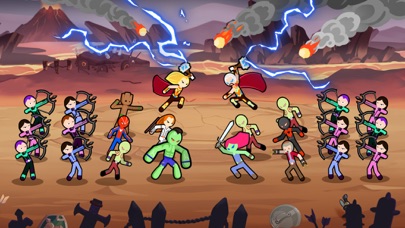 Screenshot #2 pour Epic Hero Wars - stick fight