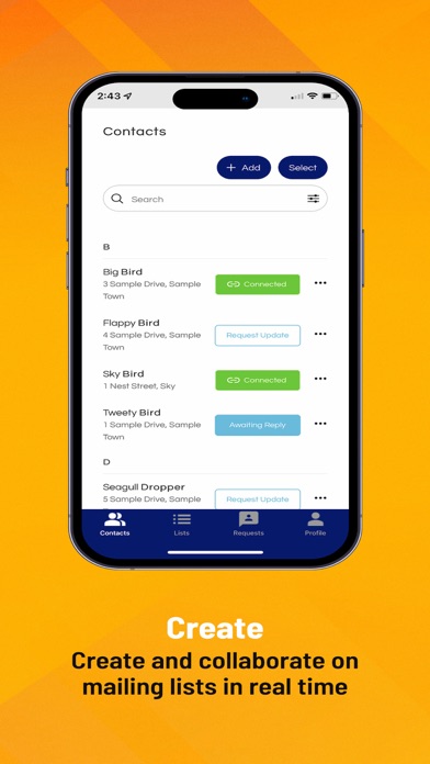 AddressLive Screenshot