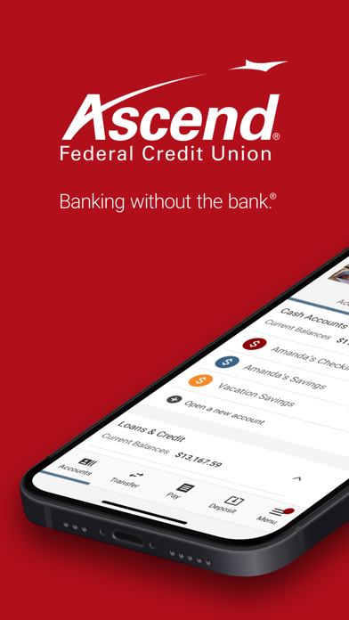 Ascend Federal Credit Union Screenshot