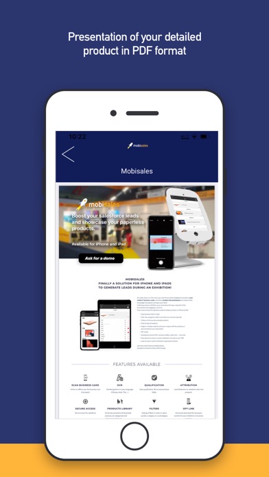 Mobisales Screenshot