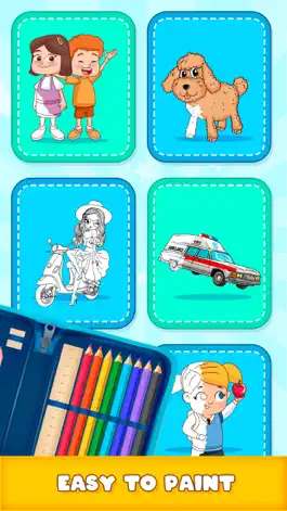 Game screenshot My Coloring Pages Game mod apk