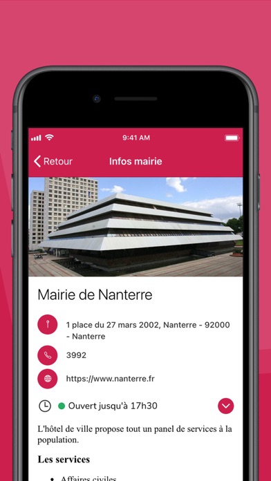 Ville de Nanterre Screenshot