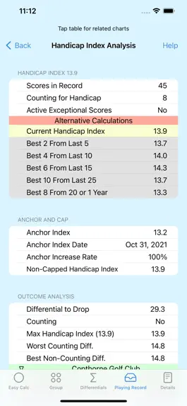 Game screenshot DivotPro -World Golf Handicap apk