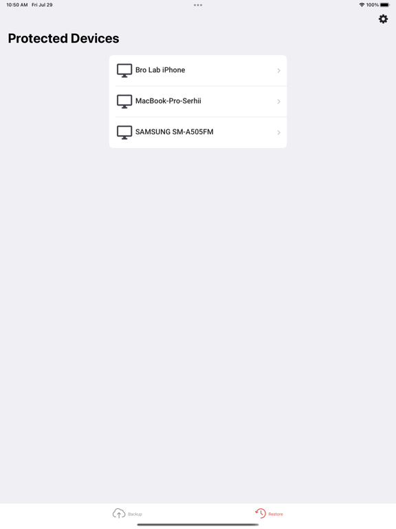 Screenshot #6 pour TrustBox Backup