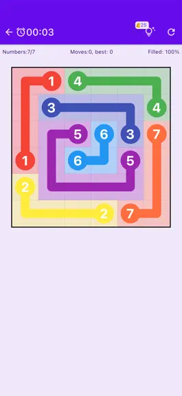 Game screenshot NumberLink-Dots Connect Puzzle apk
