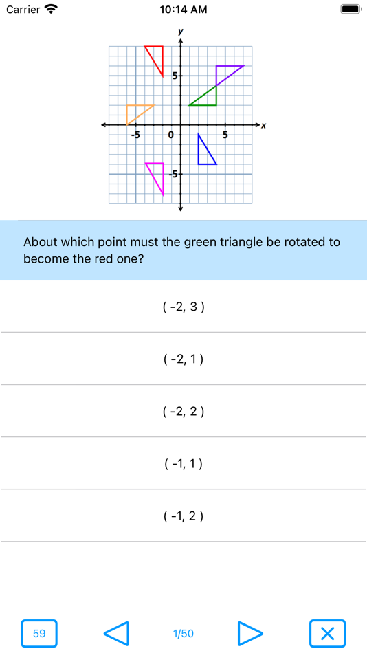 #7. SAT Math : Geometry Lite (iOS) 由: Webrich Software Limited