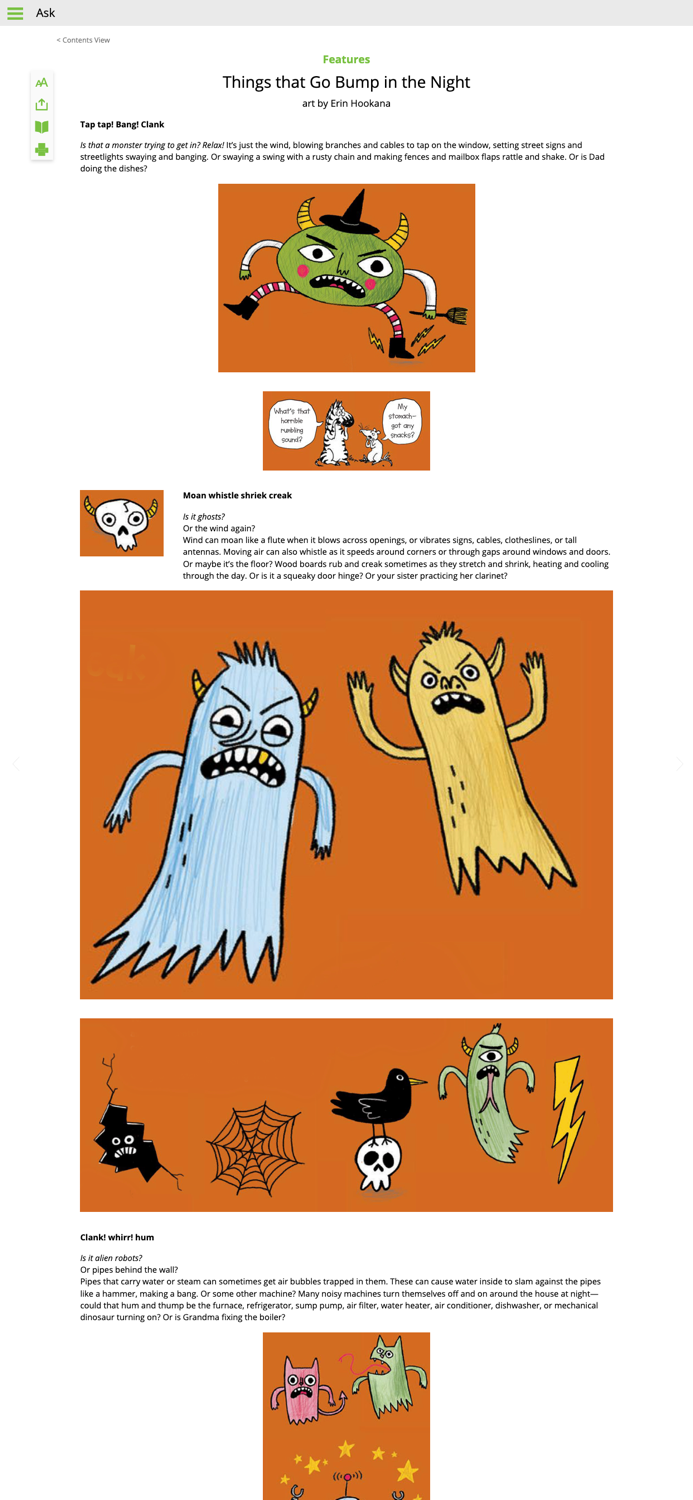 Ask Magazine Science and arts