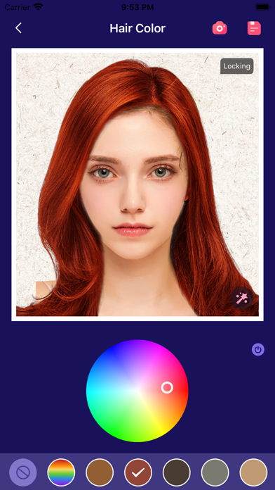Hair Editor-Hair Color Changer Screenshot