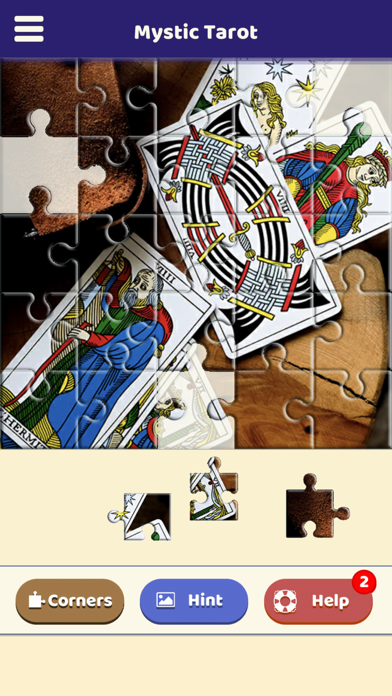 Mystic Tarot Puzzle Screenshot