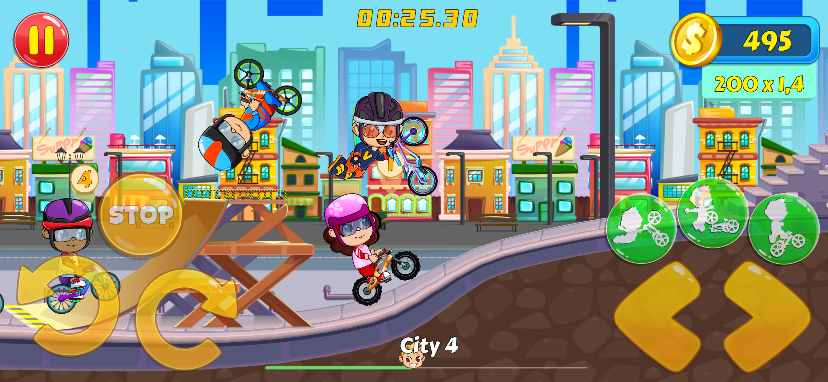 Vlad and Niki: Bicycle Racing