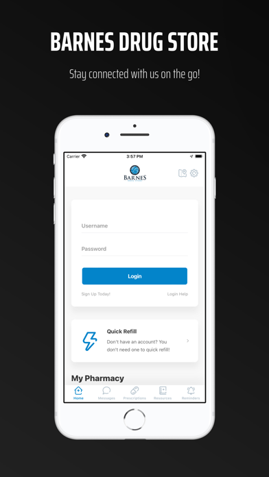 Screenshot 1 of Barnes Drug Store App