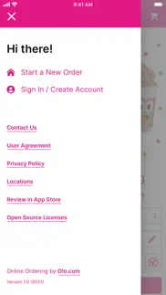 sweetfrog® iphone screenshot 2