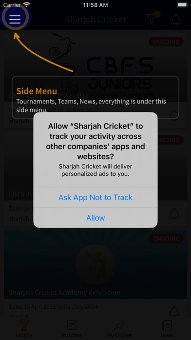 Sharjah Cricket Screenshot
