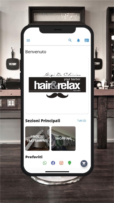 Gigi de Chirico hair and relax Screenshot